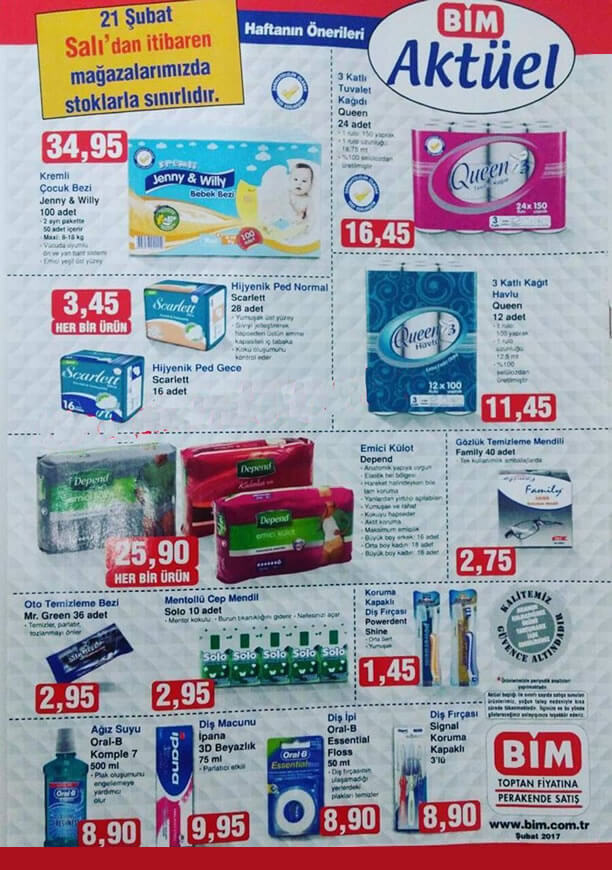 bim21subat2017aktuelurunlerkatalogu Kadınlar Sitesi