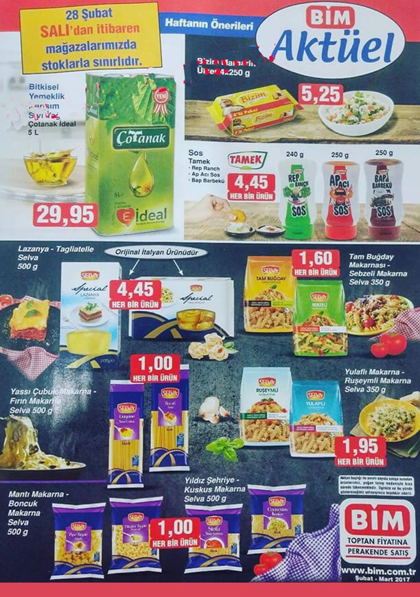 bim28subat2017aktuelurunlerkatalogu Kadınlar Sitesi